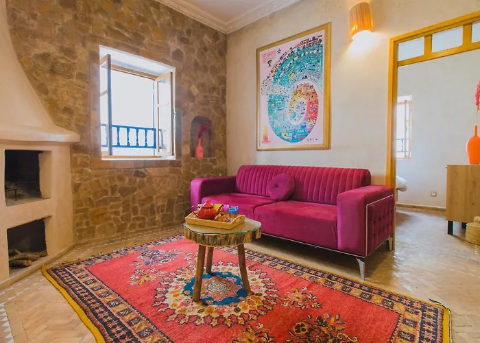 Stella 2 - Appartement Spacieux Avec Cheminee Medina Essaouira
